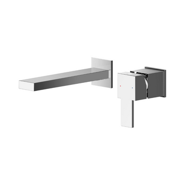 Sanford Wall Mounted 2 Tap Hole Basin Mixer