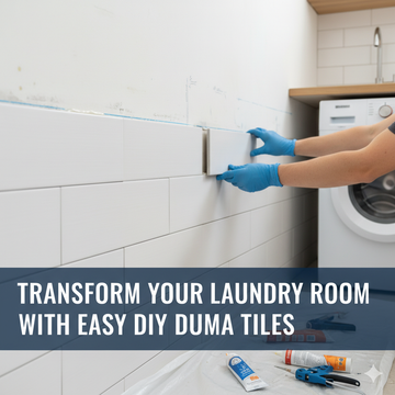 Transform Your Laundry Room with Easy DIY Duma Tiles Installation