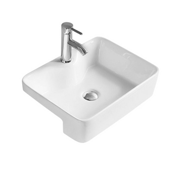 Semi-Recessed Basin 480 x 370 x 130mm