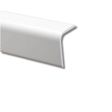 25mm Pharma Clad  External   Angle   Trim   -   White