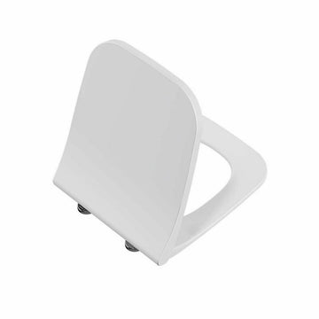 Kartell Eklipse Square Back To Wall Rimless WC Pan With Soft Close Seat