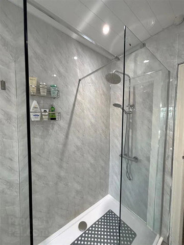 MAXI   panel   -   Gloss   Grey   Marble