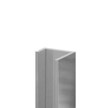 5mm Aluminium Edge Trim - Silver