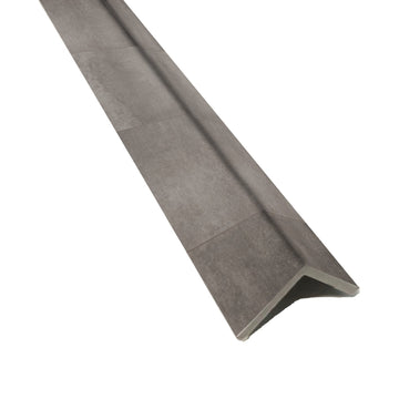 Luxe Tile Brushed Dark External Corner Trim