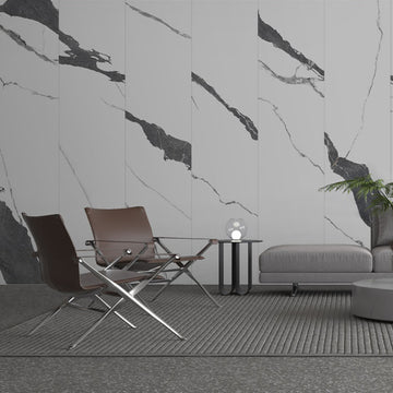 5mm LuxeWall Charcoal Carrara