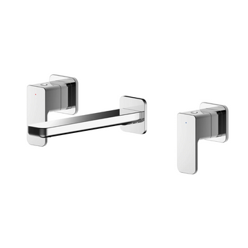 Windon Wall Mounted 3 Tap Hole Basin Mixer