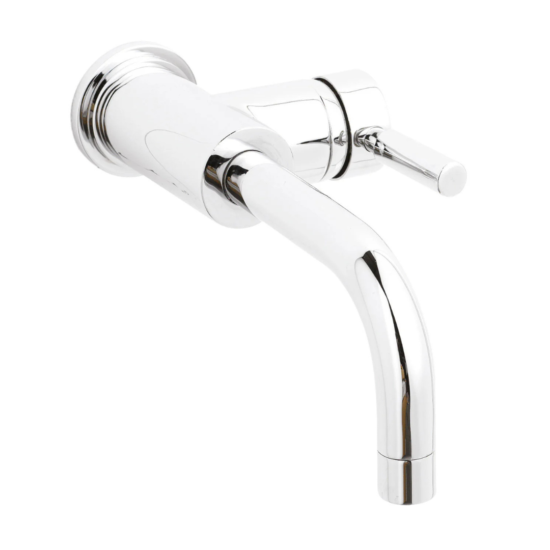 HR Tec Single Lever Wall Mounted Basin Mixer