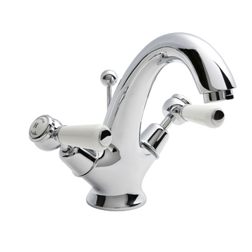 HR White Topaz With Lever Handle Mono Basin Mixer
