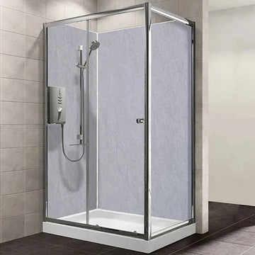 10mm Gloss Fusion Grey Shower Panel