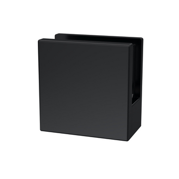 Black Wetroom Foot and Wall Bracket