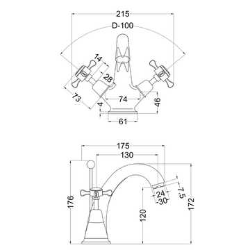 Selby Mono Basin Mixer