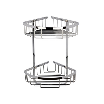 Wirework Large 2 Tier Corner Basket