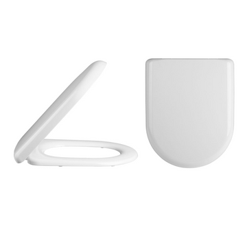 Toilet Seats D Shaped Top Fix Soft Close Toilet Seat