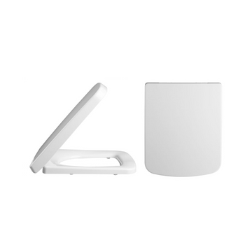 Toilet Seats Luxury Square Top Fix Soft Close Toilet Seat