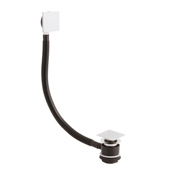 Square Sprung Plug Bath Waste