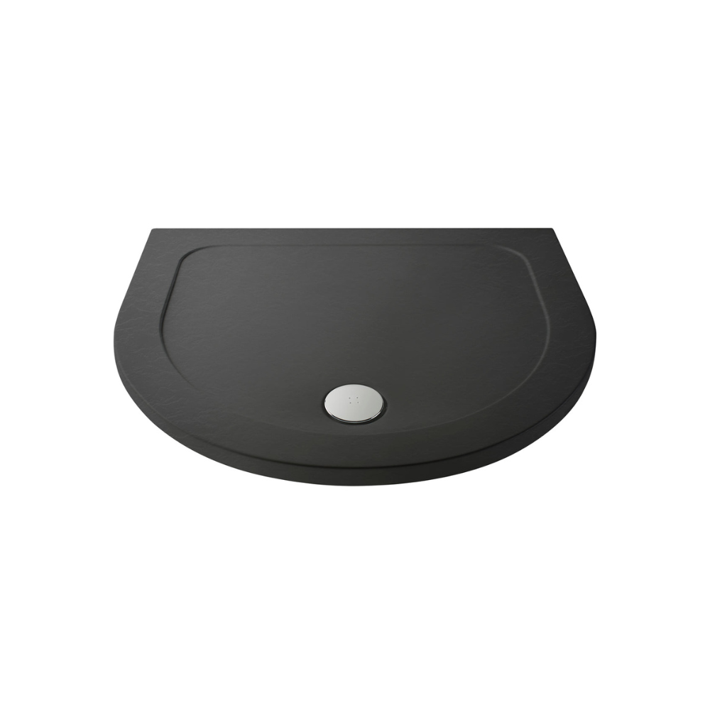 D Shaped Slimline Shower Tray