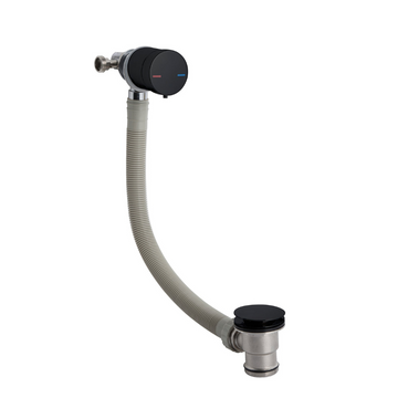 Series 2 Round Freeflow Bath Filler & Waste