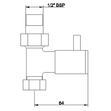 Straight Radiator Valve Pack (Pairs)