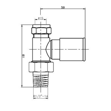 Straight Radiator Valve Pack (Pairs)