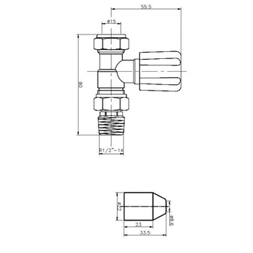 Straight Radiator Valve Pack (Pairs)