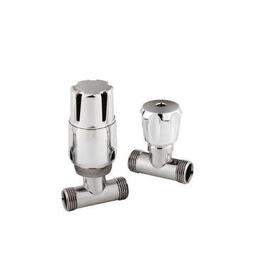 Straight Radiator Valve Pack (Pairs)