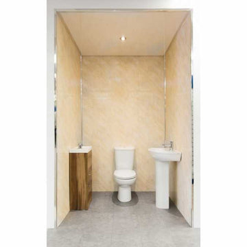 10mm Pergamon Marble Shower Panel