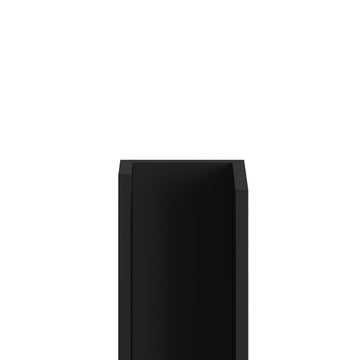 5mm Aluminium Edge Trim - Black