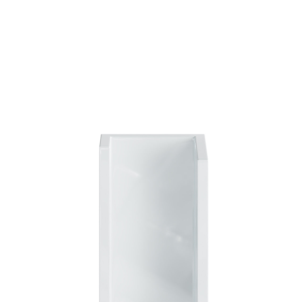 5mm Aluminium Edge Trim - White