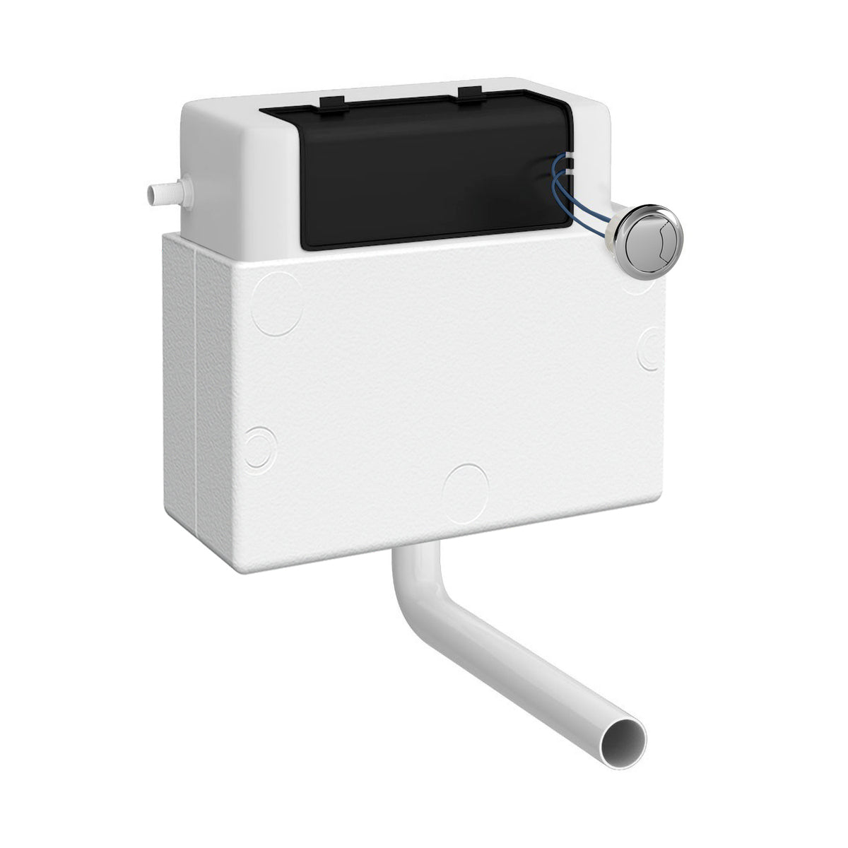 Ceramics Accessories Pneumatic Dual Flush Universal Access Concealed Cistern