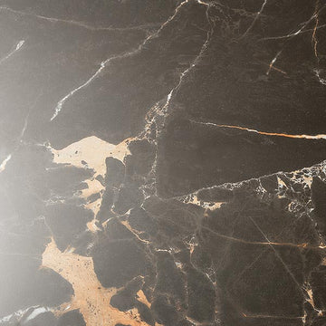 Dumawall Plus Tavira Gloss. Black marble with white and bronze flecks.